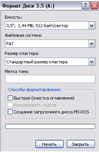 Инструкционная карта: Дефрагментация и форматирование дисков.