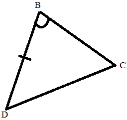 Тест по геометрии Первый признак равнства треугольников (7 класс)