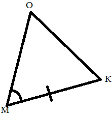 Тест по геометрии Первый признак равнства треугольников (7 класс)