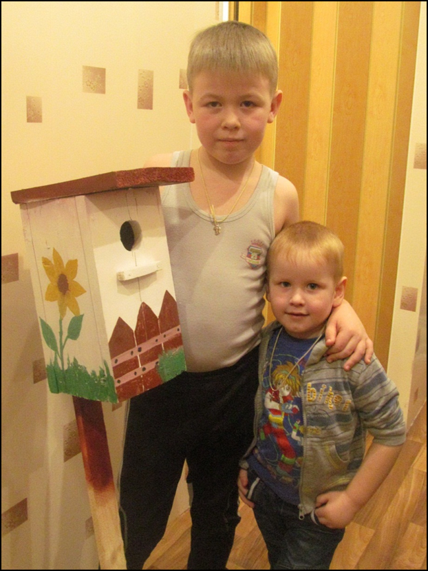 Мы построим птицам дом, будет им уютно в нем (проект)