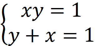 Решение систем уравнений ІІ степени с двумя переменными