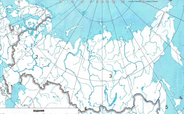 Проверочная работа по географии на тему Рельеф России (8 класс)