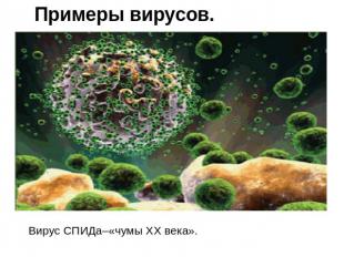 Урок-изложение нового материала Внеклеточные формы жизни-вирусы