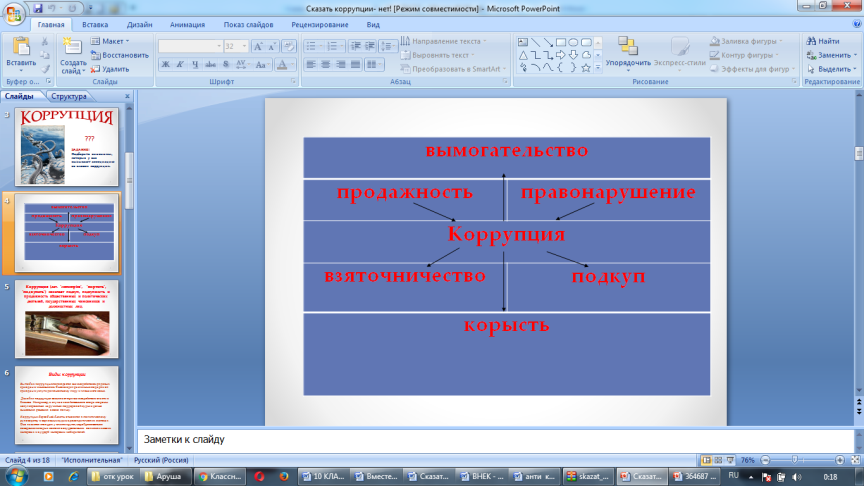 Классный час на тему коррупция урок презентация