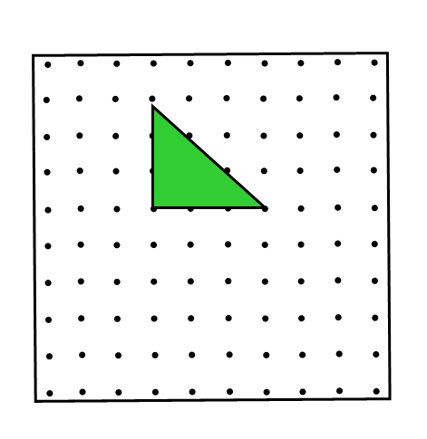 Формула Пика в геометрии на клетчатой бумаге.