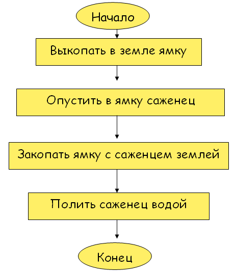 Планирование по информатике Запись алгоритмов