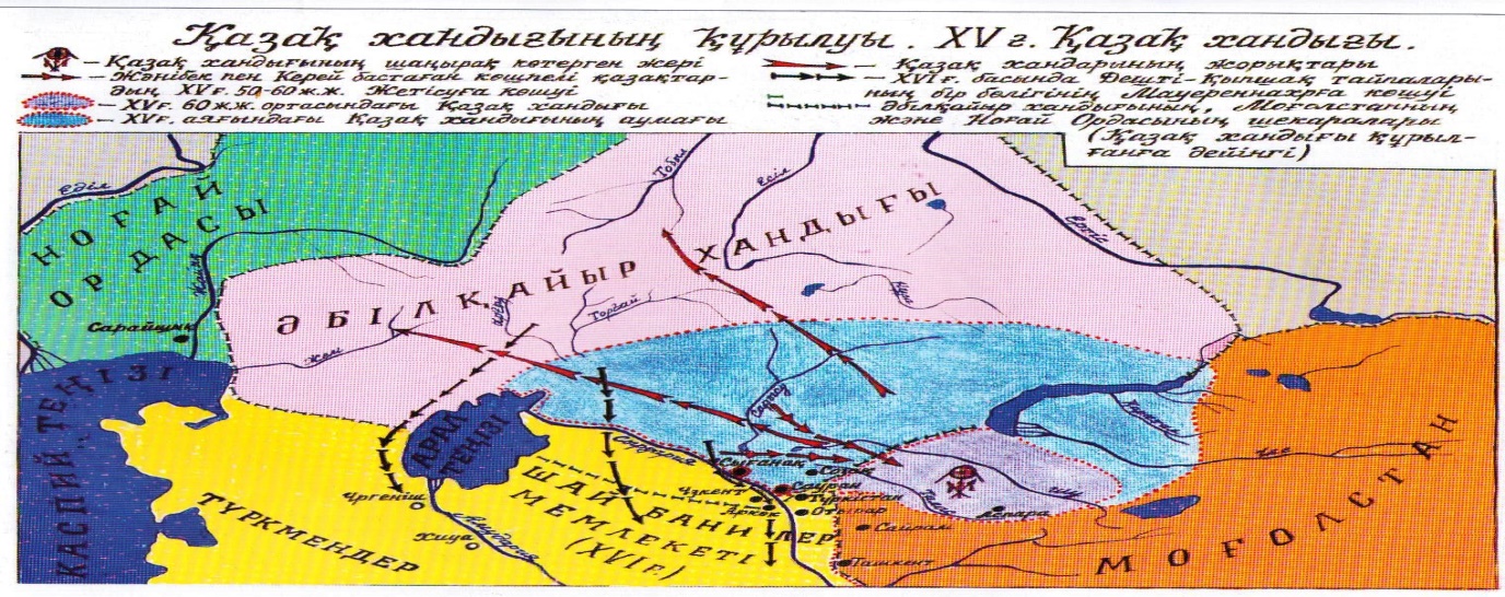 Мемлекеттің негізін қалаушылар Керей мен Жәнібек