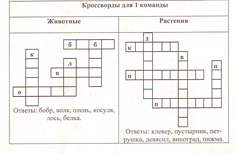 Интеллектуальная экологическая игра «Все обо всем»