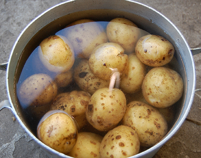 Урок, Приготовление зраз картофельных