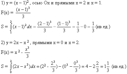 Площадь кроиволинейной трапеции (алгебра 11 класс)