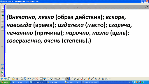 Методическая разработка урока русского языка с применением интерактивных информационных средств.