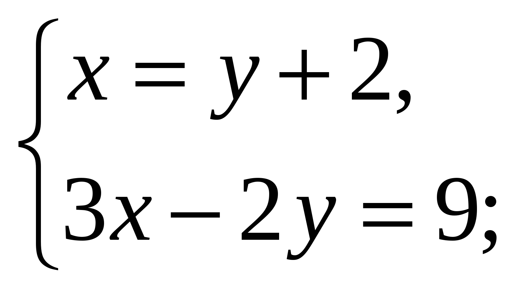 Конспект урока по алгебре 7 класс по теме Способы решения систем линейных уравнений.