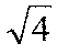 Урок по теме Арифметический квадратный корень (8класс)