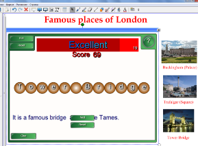 План урока английского языка в начальной школе с использованием Smart Board на тему London is worth visiting