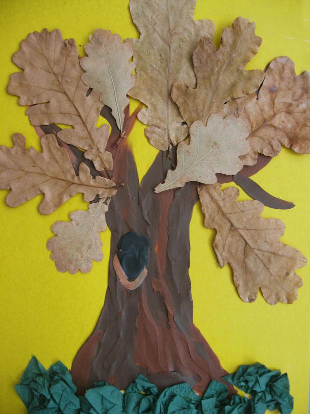 Конспект занятия по изобразительной деятельности для детей 6–7 лет «У лукоморья дуб зелёный»