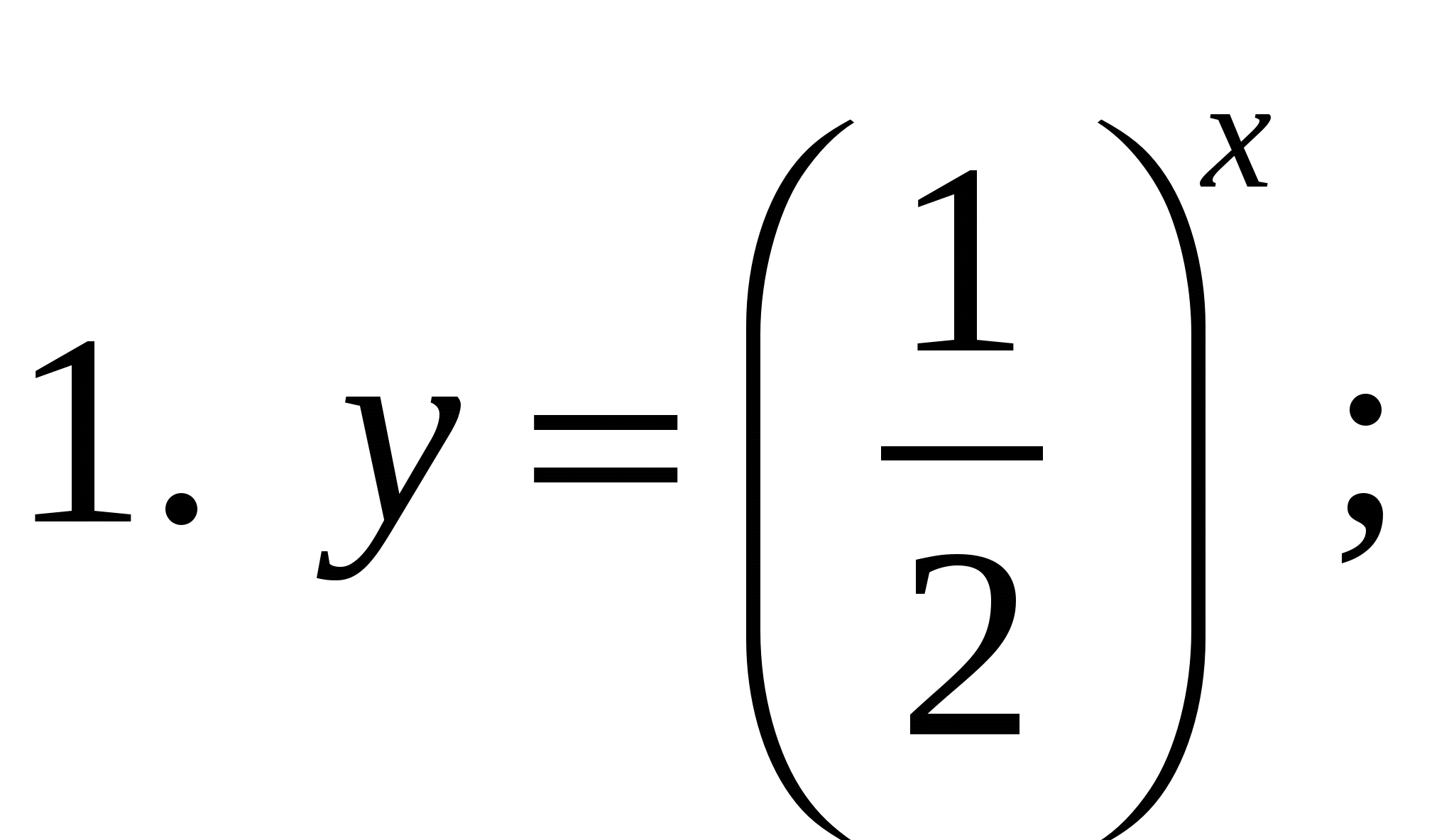 Урок математики по теме «Показательная функция, ее свойства и график»