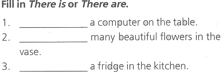 Подборка упражнений по английскому языку . There is / There are.