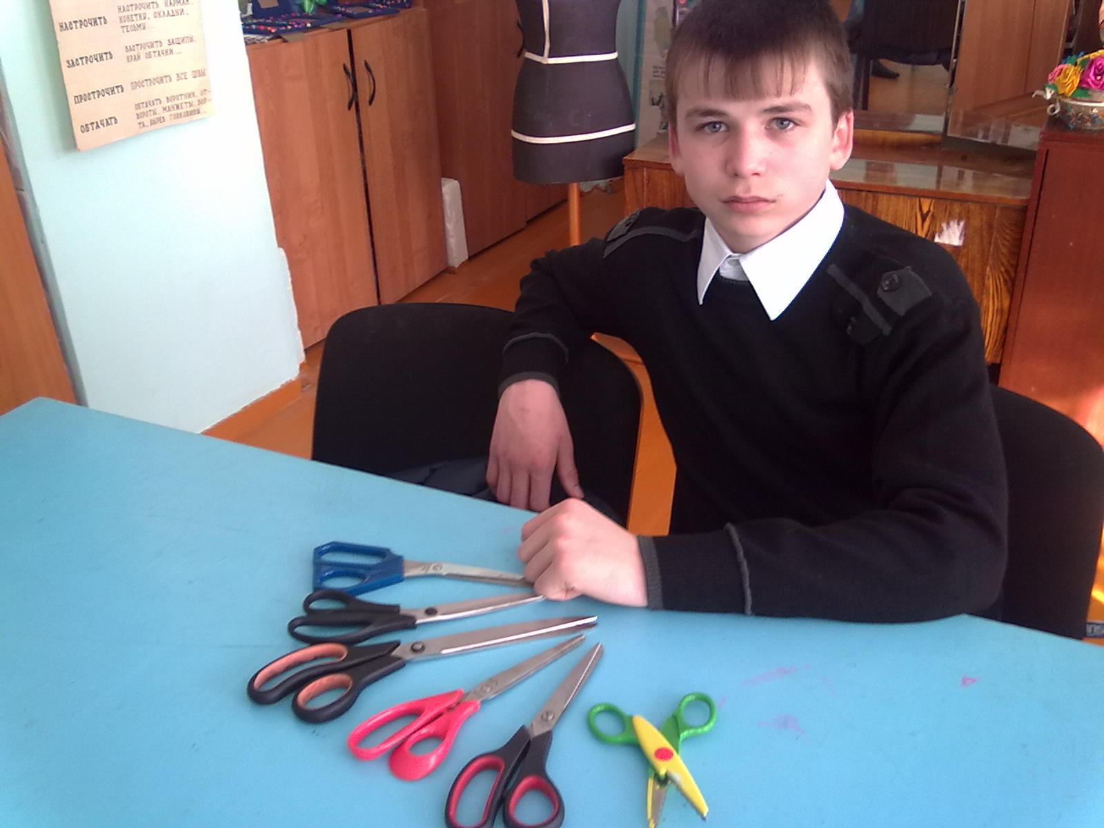 Проект по технологии История создание ножниц (6 класс)