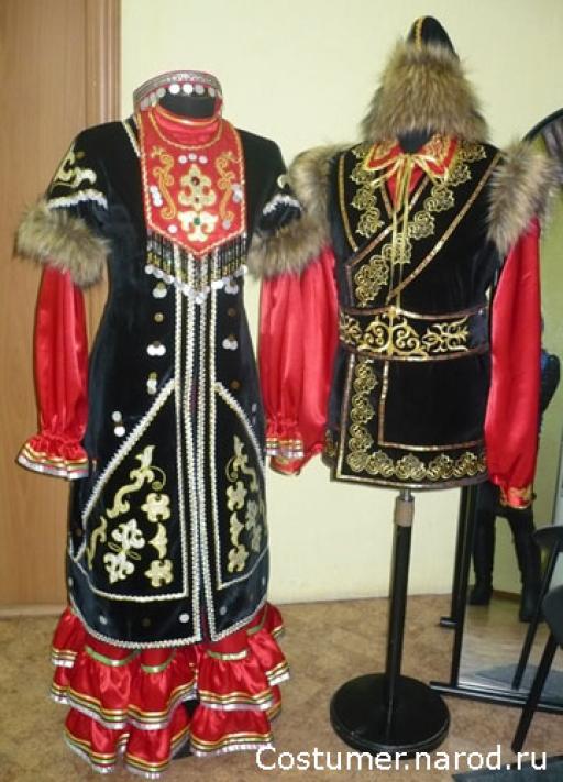 Методическая разработка занятия Башкирский национальный костюм