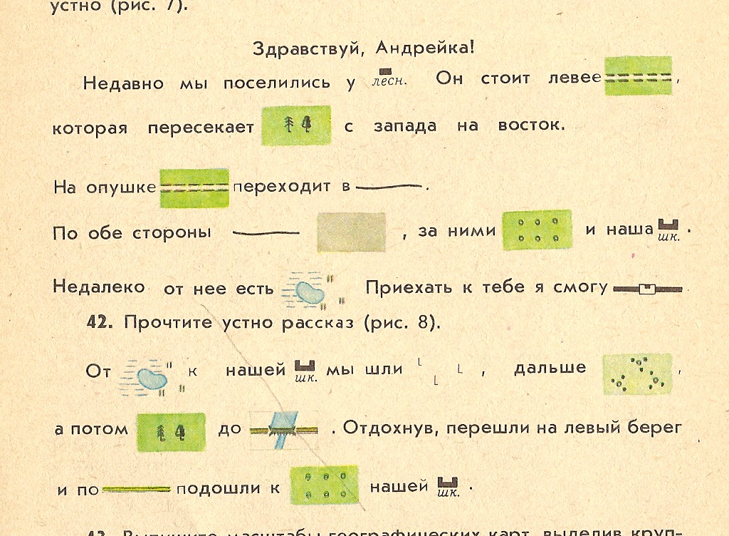 Условные знаки по географии 5 класс тест