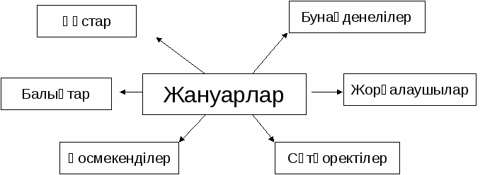 Дүниетану пәнінен Жануарлар әлемі ашық сабақ