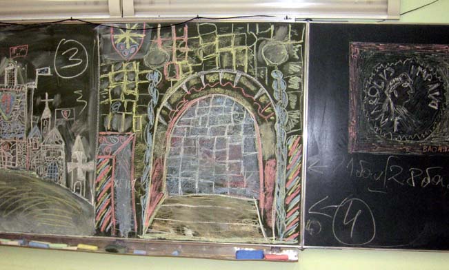 Урок-импровизация по истории на тему Рыцарский замок ( 6 класс)