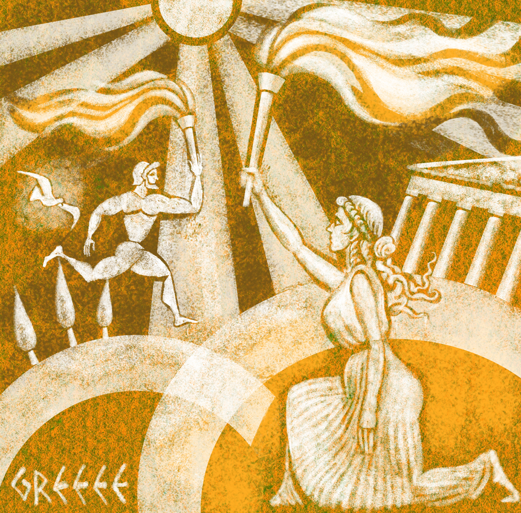 Олимпийские игры в древней Греции Олимпийский огонь