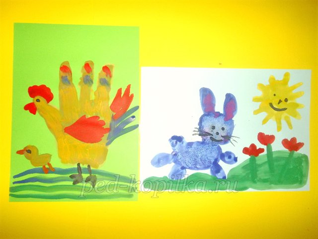 Нетрадиционные техники рисования в детском саду. Конспект занятия по изодеятельности в первой младшей группе «Ягоды»
