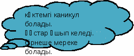 Поурочный план по казахскому языку в 4 классе на тему Көктем