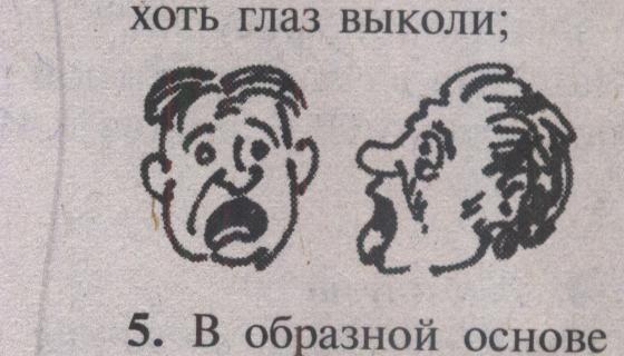 Раздаточный материал к уроку русского языка в 6 классе по теме Фразеологизмы