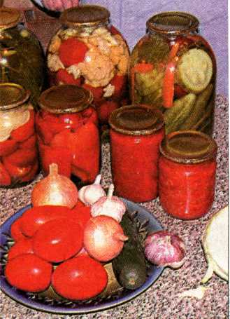 Урок по теме: Заготовки на зиму из овощей и ягод