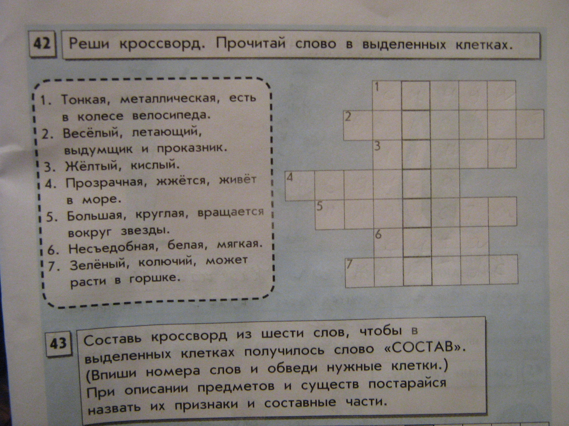 Урок информатики в 3 классе. Тема: Описание общих свойств и отличительных признаков групп объектов