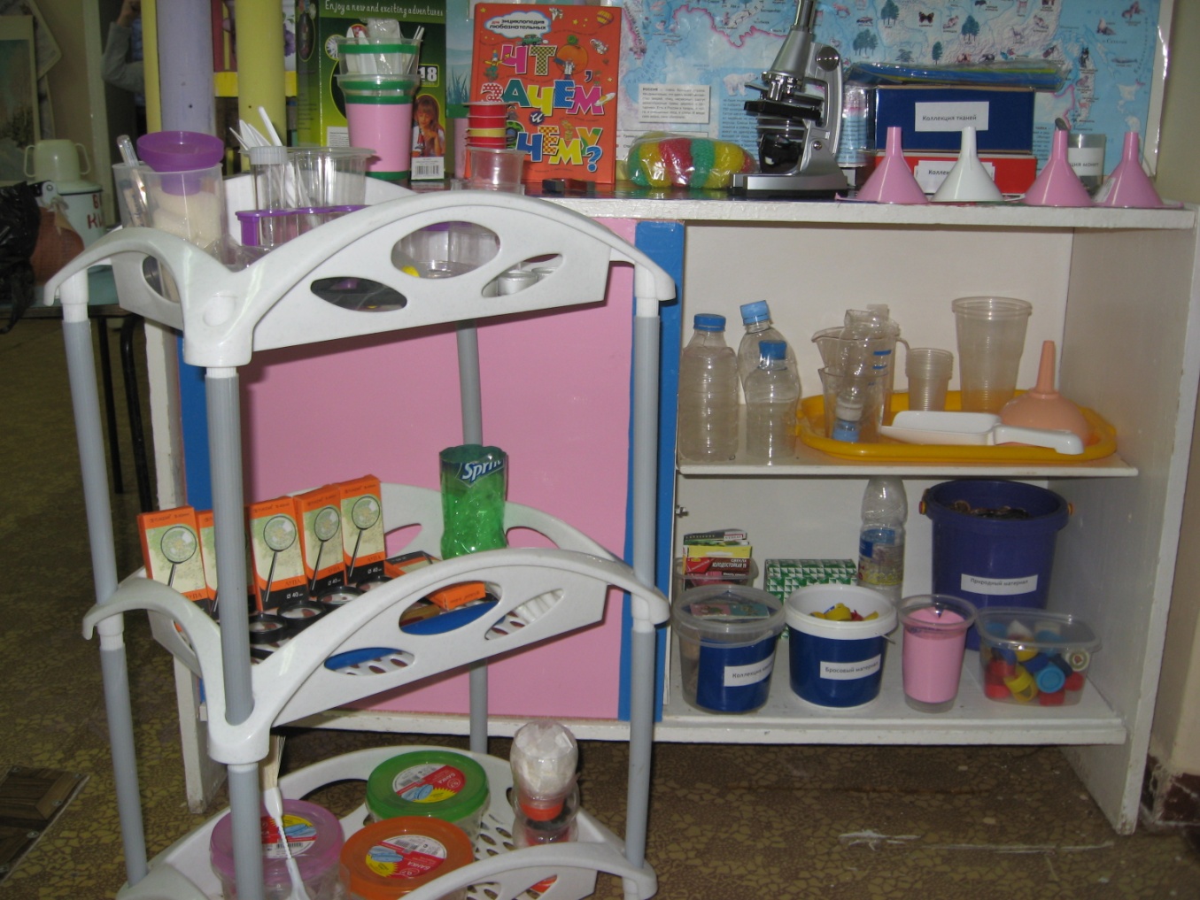 Стол для экспериментов в детском саду