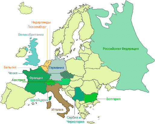 Урок обобщения знаний по странам Европы