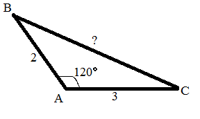 Задачи с пропусками по теме Решение треугольников, 9 класс