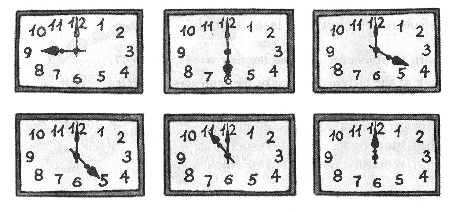 Методическая разработка What time is it?