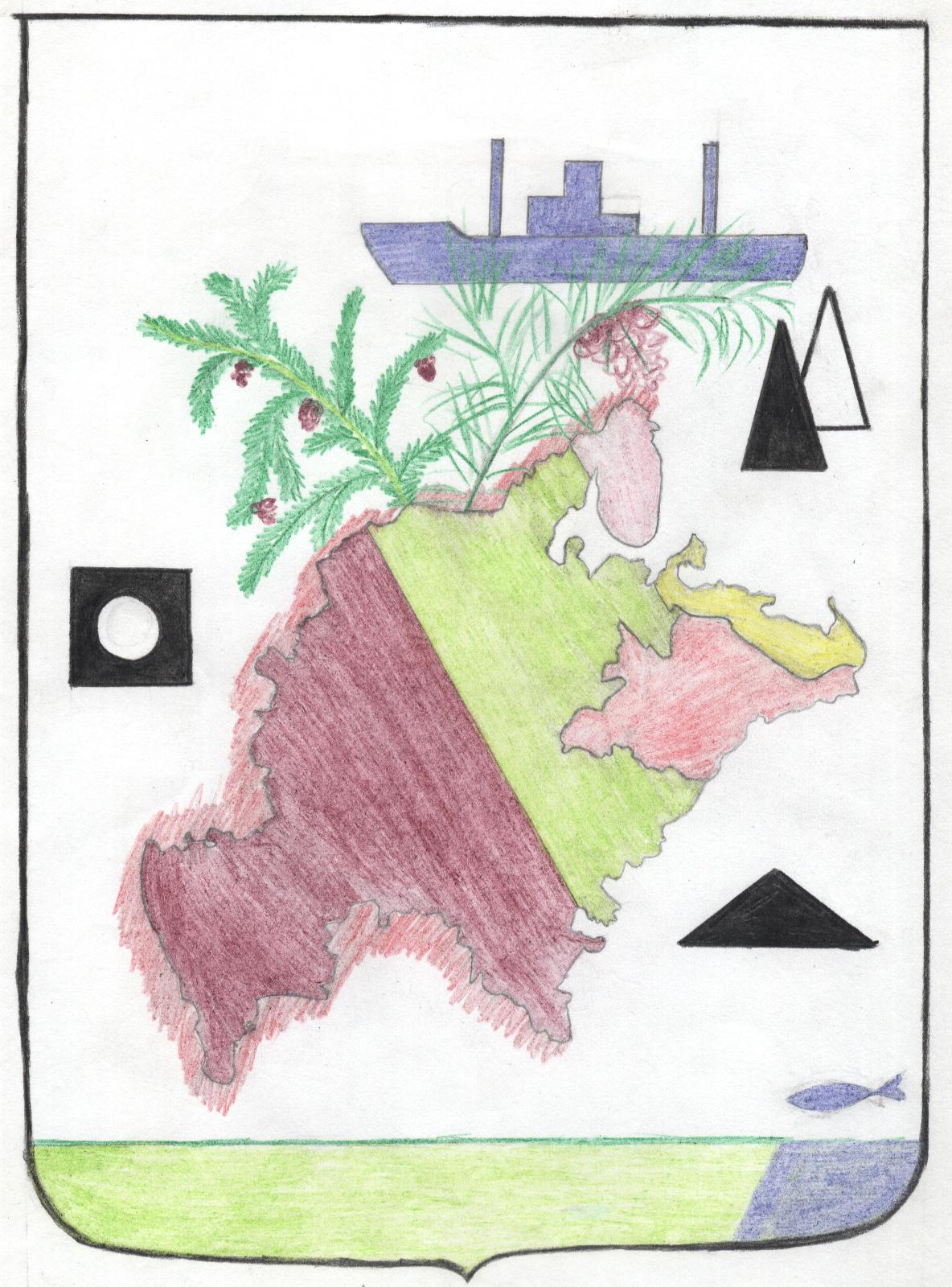 Урок по географии для 9 класса «Создание образа экономического района через условный герб»