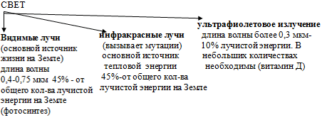 Абиотические факторы среды и их влияние на живые организмы. 9 класс