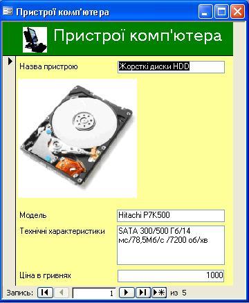 Разработка урока. Практическая работа по информатике «Создание форм и ввод данных