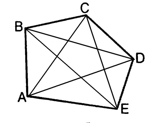 На рисунке 5 четырехугольник. Диагонали пятиугольника. Выпуклый пятиугольник с диагоналями. Выпуклой пятиуголбник. Невыпуклый пятиугольник диагонали.