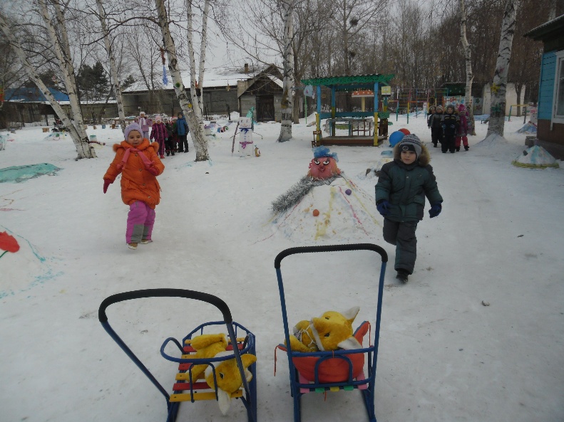 Конспект физкультурного развлечения для детей старшего возраста «Зимняя спартакиада»