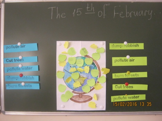 Открытый урок по английскому языку в 5 классе на тему Environment