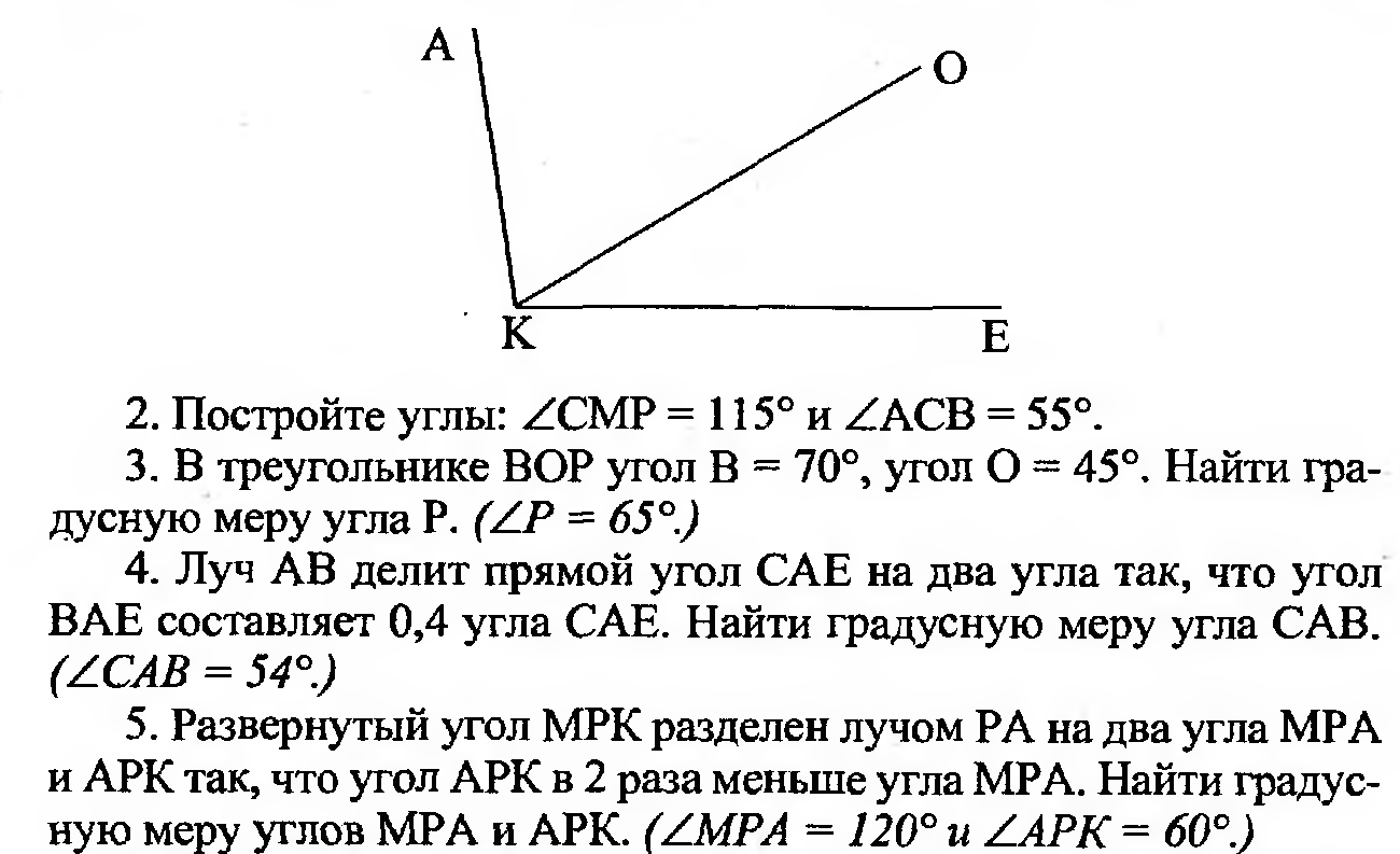 Рабочая программа по математике 5 класс по ФГОС