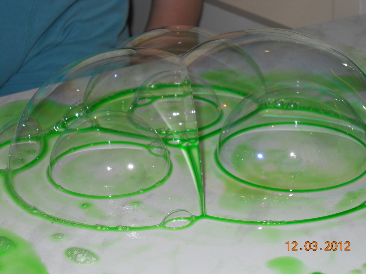 Исследовательская работа по теме Загадки мыльных пузырей!
