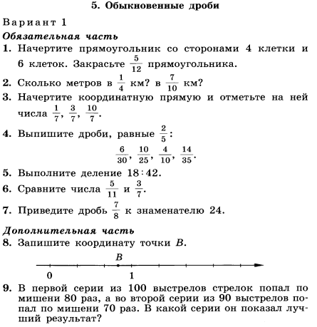 Рабочая программа по учебнику Г. В. Дорофеева