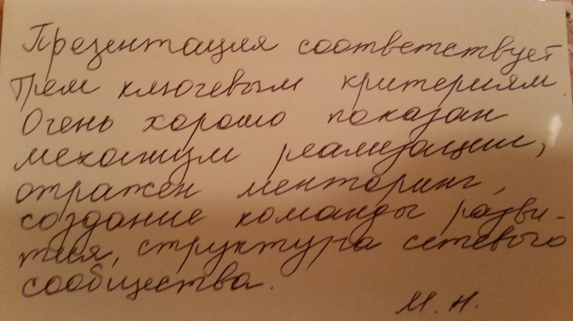 Рефлективный отчет о процессе реализации пробного планирования развития школы с анализом предварительных результатов исследования.