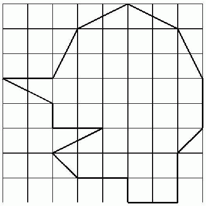Открытый урок геометрии в 8 классе по теме: Понятие площади многоугольника
