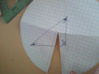 Исследовательская работа ученика 8 класса Шаймарданова Максима по математике Сумма углов треугольника на плоскости и на конусе