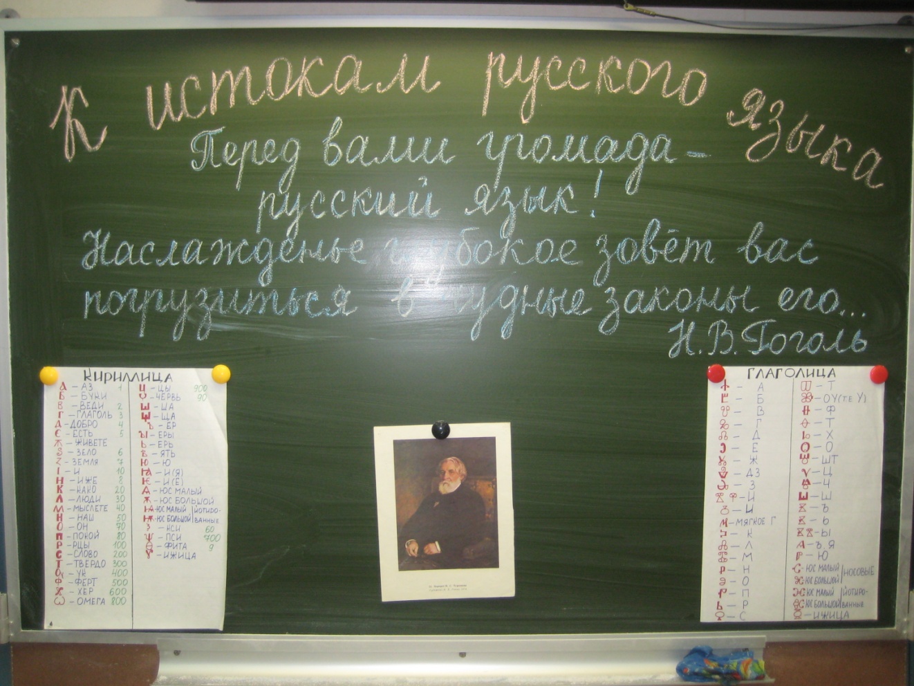 Внеклассное мероприятие по русскому языку К истокам русского языка
