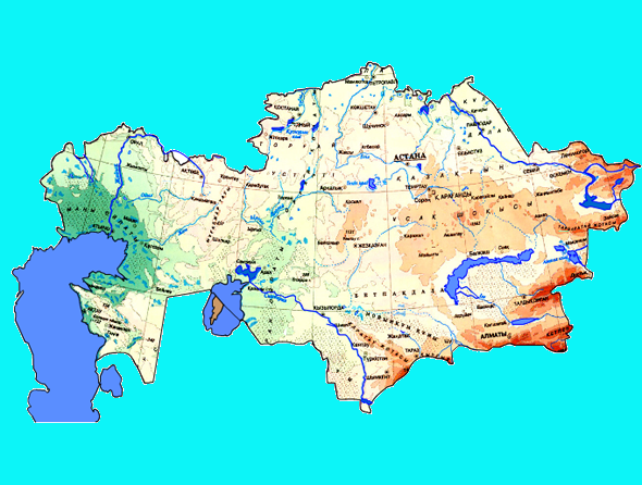 Қазақстанның климаты. Климат қалыптастырушы факторлар, Күн радиациясы